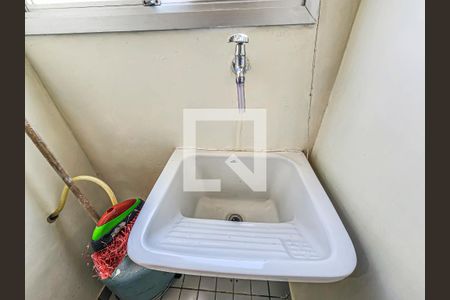 Área de Serviço de apartamento para alugar com 1 quarto, 50m² em Vila Júlia, Guarujá