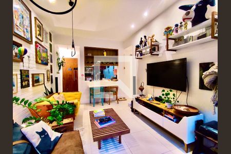 Sala de apartamento para alugar com 2 quartos, 80m² em Gávea, Rio de Janeiro