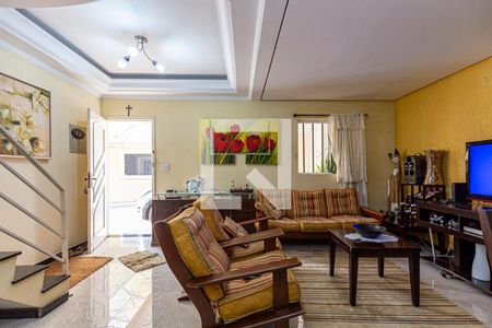Sala de casa de condomínio à venda com 3 quartos, 95m² em Jardim Stella, Santo André