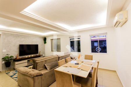 Sala de apartamento para alugar com 2 quartos, 85m² em Campestre, Santo André