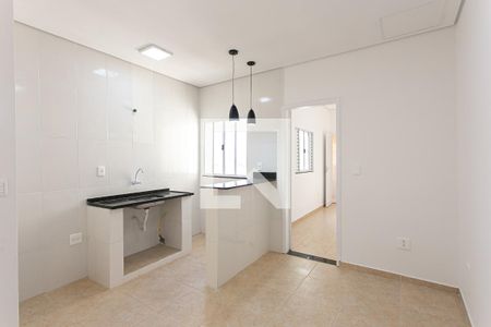 Sala e Cozinha de casa de condomínio à venda com 1 quarto, 28m² em Vila Matilde, São Paulo