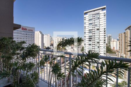 Área comum- vista cobertura  de kitnet/studio à venda com 1 quarto, 27m² em Vila Nova Conceição, São Paulo