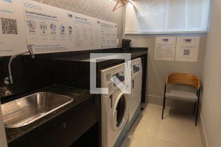 Studio à venda com 27m², 1 quarto e sem vagaLavanderia