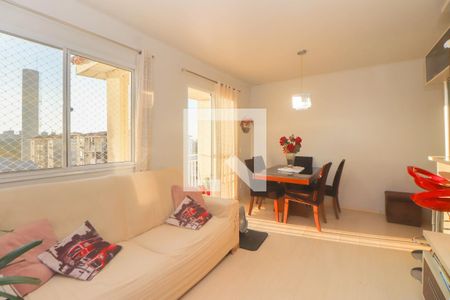 Sala de apartamento à venda com 3 quartos, 67m² em Humaitá, Porto Alegre