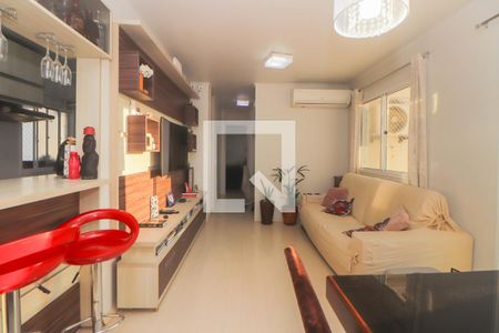 Sala de apartamento à venda com 3 quartos, 67m² em Humaitá, Porto Alegre