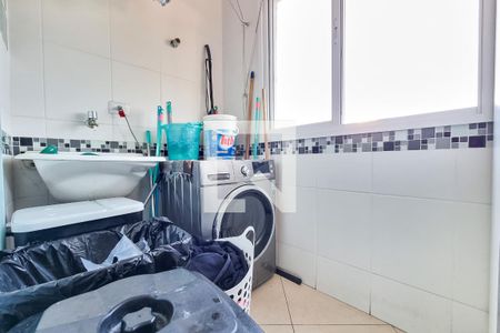 Cozinha e Área de Serviço de apartamento para alugar com 2 quartos, 67m² em Conjunto Residencial Trinta E Um de Marco, São José dos Campos