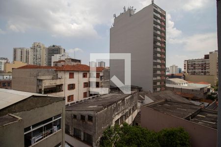 Vista da varanda de apartamento à venda com 1 quarto, 25m² em Vila Mariana, São Paulo