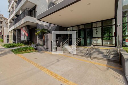 Apartamento à venda com 25m², 1 quarto e sem vagaFachada e portaria