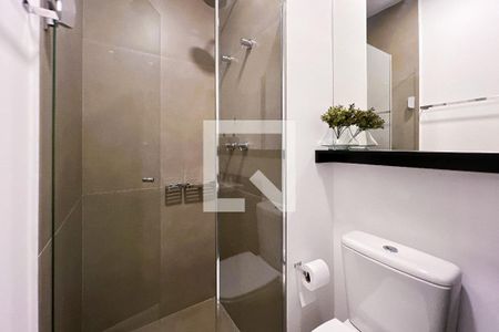 Apartamento para alugar com 46m², 1 quarto e 1 vaga Apartamento para alugar com 46m², 1 quarto e 1 vagaBanheiro da Suíte