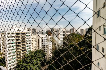 Vista da Varanda de apartamento à venda com 1 quarto, 50m² em Vila Andrade, São Paulo