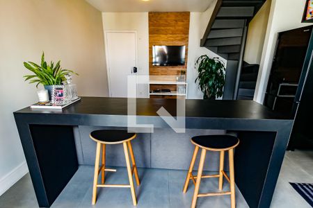 Sala de apartamento à venda com 1 quarto, 50m² em Vila Andrade, São Paulo