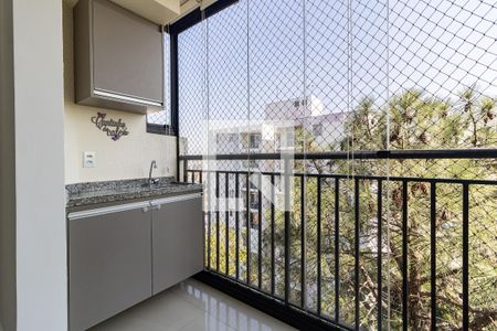 Varanda da Sala de apartamento para alugar com 2 quartos, 49m² em São João Clímaco, São Paulo