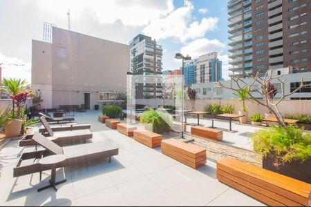 Studio para alugar com 26m², 1 quarto e sem vaga Studio para alugar com 26m², 1 quarto e sem vagaÁrea comum - Rooftop