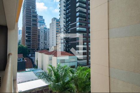 Vista da Varanda de kitnet/studio para alugar com 1 quarto, 26m² em Pinheiros, São Paulo
