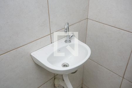 Banheiro de kitnet/studio à venda com 1 quarto, 34m² em Jardim Ampliação, São Paulo