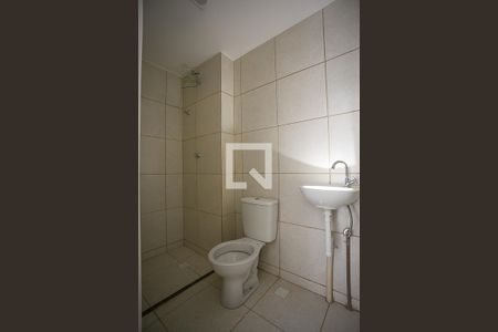 Banheiro de kitnet/studio à venda com 1 quarto, 34m² em Jardim Ampliação, São Paulo
