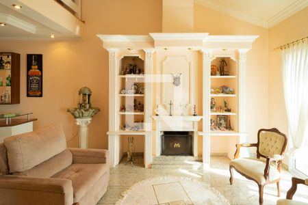 Sala de Lareira de casa à venda com 3 quartos, 430m² em Bairro dos Casa, São Bernardo do Campo