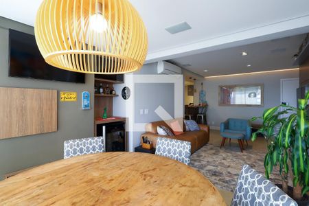 Sala de apartamento à venda com 3 quartos, 130m² em Vila Anastácio, São Paulo