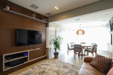 Sala de apartamento à venda com 3 quartos, 130m² em Vila Anastácio, São Paulo