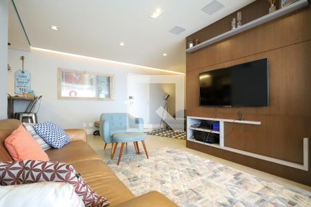 Sala de apartamento à venda com 3 quartos, 130m² em Vila Anastácio, São Paulo