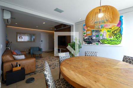 Sala de apartamento à venda com 3 quartos, 130m² em Vila Anastácio, São Paulo