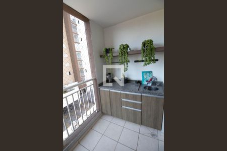 Varanda da Sala de apartamento à venda com 2 quartos, 58m² em Vila Ema, São Paulo