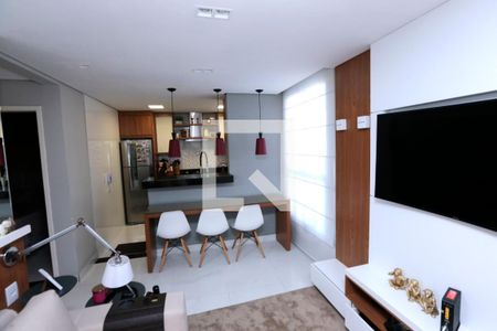 Sala de apartamento à venda com 2 quartos, 44m² em Santa Maria, Contagem