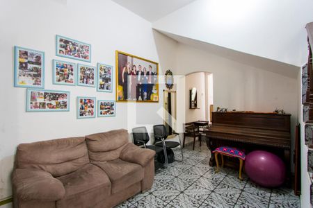 Sala de casa à venda com 3 quartos, 120m² em Jardim Cristiane, Santo André