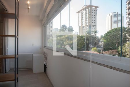 Varanda da Sala de apartamento para alugar com 1 quarto, 42m² em Saúde, São Paulo
