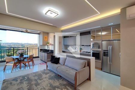 Sala de apartamento para alugar com 3 quartos, 96m² em Swiss Park, Campinas