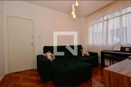 Sala de apartamento à venda com 3 quartos, 75m² em Cruzeiro, Belo Horizonte