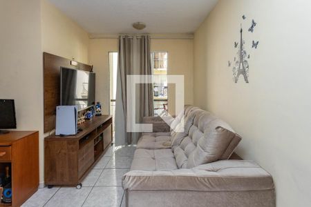 Sala  de apartamento à venda com 2 quartos, 49m² em Jardim Arco-iris, Diadema