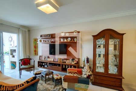 Sala de apartamento para alugar com 3 quartos, 127m² em Boqueirão, Praia Grande