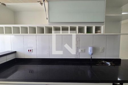 Cozinha de apartamento para alugar com 3 quartos, 127m² em Boqueirão, Praia Grande