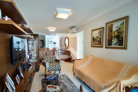 Sala de apartamento para alugar com 3 quartos, 127m² em Boqueirão, Praia Grande