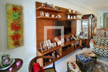 Sala de apartamento para alugar com 3 quartos, 127m² em Boqueirão, Praia Grande