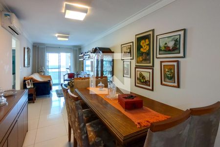 Sala de apartamento para alugar com 3 quartos, 127m² em Boqueirão, Praia Grande