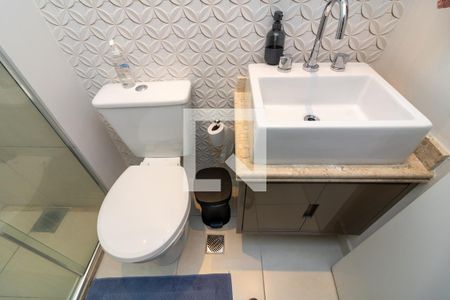 Apartamento à venda com 66m², 2 quartos e 2 vagasBanheiro Social