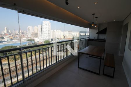 Varanda gourmet de apartamento para alugar com 2 quartos, 75m² em Belenzinho, São Paulo