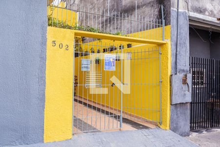 Casa para alugar com 40m², 1 quarto e sem vagaFachada - Placa