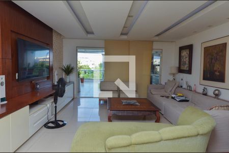 Sala de apartamento à venda com 4 quartos, 370m² em Recreio dos Bandeirantes, Rio de Janeiro