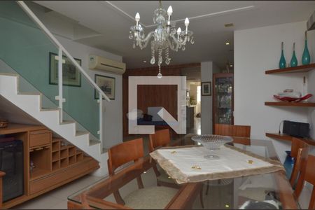 Sala de Jantar de apartamento à venda com 4 quartos, 370m² em Recreio dos Bandeirantes, Rio de Janeiro
