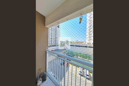 Varanda da Sala de apartamento para alugar com 2 quartos, 52m² em Del Castilho, Rio de Janeiro