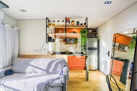 Sala de apartamento para alugar com 1 quarto, 38m² em Vila Andrade, São Paulo