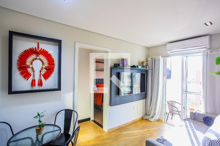 Sala de apartamento para alugar com 1 quarto, 38m² em Vila Andrade, São Paulo