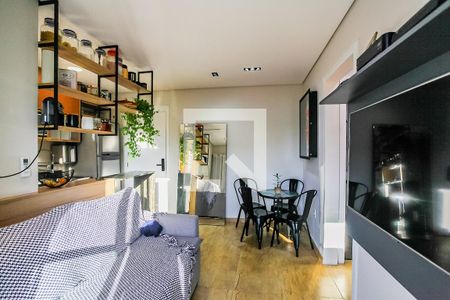 Sala de apartamento para alugar com 1 quarto, 38m² em Vila Andrade, São Paulo