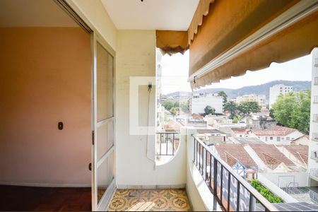 Varanda da Sala de apartamento para alugar com 2 quartos, 77m² em Grajau, Rio de Janeiro