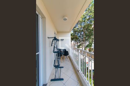 Varanda da Sala de apartamento à venda com 2 quartos, 65m² em Vila Paulo Silas, São Paulo