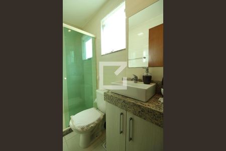 Banheiro Social de casa de condomínio à venda com 4 quartos, 186m² em Anil, Rio de Janeiro
