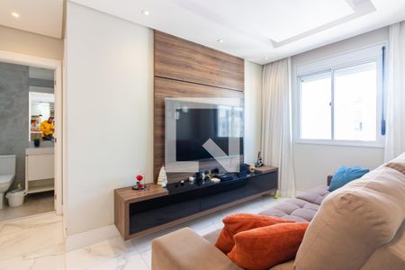 Sala de Estar de apartamento à venda com 2 quartos, 70m² em Continental, Osasco